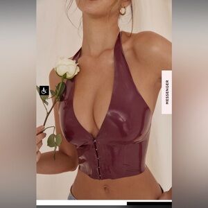 House of Cb Merlot Top